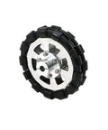 Metal Wheel 6 Inch,152mm Double Stainless Steel Omni Wheel, 40kg Load, Robot Car Parts Mecanum Wheel(5mm no Keyway)