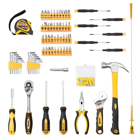 159 Piece Tool Set With Storage Case For Mechanic And Car Repair Home Auto Fixes And General DIY Projects on display