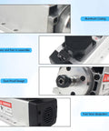 1.5KW 220V Air Cooled Spindle Motor ER11 24000RPM with aluminum casing, dust-proof design, and fast heat dissipation features