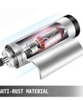 Powerful 1.5KW Air Cooled Spindle Motor With Four Bearings, ER11 ER20 Collets, anti-rust material, CNC Router Engraver