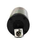 Close-up of the connector end of 1.5KW Air Cooled CNC Spindle Motor 220V With ER11 ER16 Collets 80mm Bearing GDZ-80-1.5F