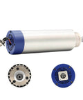 1.5KW ER11 Air Cooled Spindle Motor For CNC Machines 65 Millimeter Diameter With Four Ball Bearings 220V And 380V Dual Voltage