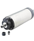 1.5kW ER11 Air Cooled Spindle For CNC Router 220V 380V With 4 Bearings 24000 RPM shown with collet and nut