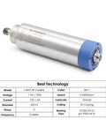 1.5KW ER11 D65 110V Air Cooled Spindle Motor Kit with 65mm Bracket and inverter details in table for CNC routers and mills