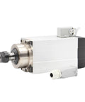 1.5kW ER20 CNC Spindle Motor with square spindle for milling water cooled quiet operation high speed live spindle 220V