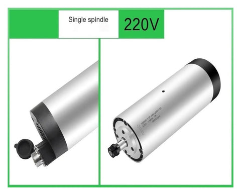 1.5kW Air Cooled CNC Spindle Motor With 80mm Diameter High Speed Spindle With Four Bearings 220V For Milling And Routing On CNC Machines Beastly Power Smooth Cooling Long Life