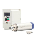 Beefy 1.5 kW ER11 Air Cooled Spindle Motor For CNC Machines with 1.5 kW Inverter VFD and 65mm aluminum bracket