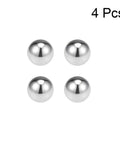 G100 15mm Stainless Steel Bearing Balls Set Of 4 For Bearings And Machinery, 304 Grade Precision Balls With Corrosion Resistance