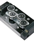 15mm=0.590" Inch Four Roller Bearing Linear Slide Block Without Linear Guide - VXB Ball Bearings