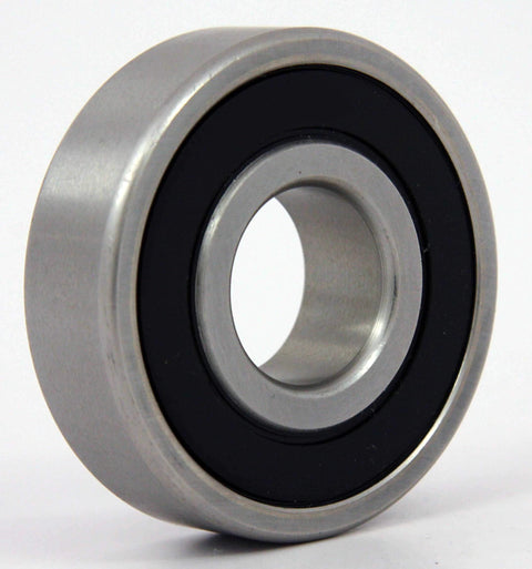 15x52x15-2RS Non-Standard Ball Bearing 15mm x 52mm x 15mm - 2 rubber seals, chrome steel side view