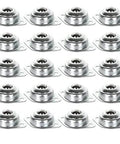 ✝️ 16 Pack 1/2" Roller Ball Transfer Bearings, Carbon Steel Ball Transfer Unit Swivel Ball Caster Roller Transfers, Ball Casters Bearing Universal