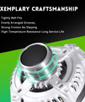 New 160 Amp Alternator Replacement For Dodge Grand Caravan Journey Avenger Town And Country Chrysler 200 Ram CV And VW Routan With V6 2011 Through 2020 12V High Output Plug N Play Auto Generator with highlighted craftsmanship features.