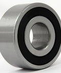 1658-2RS 1-5/16" x 2-9/16" x 11/16" sealed ball bearing, chrome steel, rubber seals, side view