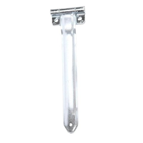 16 Inch Trailer Door Hinge Strap Set Four Pieces Offset Bent Metal Hinges For Cargo Trailer RV Side Door And Enclosed Utility Trailers Durable Construction