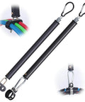 2 Pack 16 Inch Single Tender Spring Kits With 3 In One Hose Holder And 3 Hole Clamp Heavy Duty Air Line Kit for organizing truck hoses