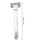 16 Inch Trailer Door Hinge Strap Set Four Pieces Offset Bent Metal Hinges For Cargo Trailer RV Side Door And Enclosed Utility Trailers Durable Construction For Smooth Operation And Secure Fit