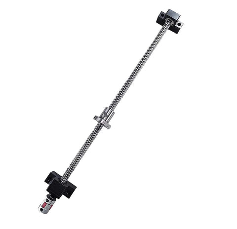 16mm Anti Backlash Ball Screw Kit SFU1605 RM1605 With 400mm Length 5mm Pitch Includes Ball Screw Nut BK BF12 End Supports