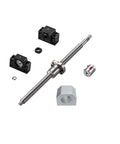 16mm Ball Screw Kit SFU1605 Anti Backlash Precision Ball Screw with 1000mm length, nut housing, BK12 BF12 supports, coupler, mounting hardware