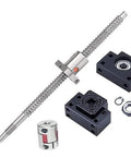 16mm Lead Ball Screw Kit SFU1610 With 350mm Travel Anti Backlash Ball Screw Nut End Supports BK12 BF12 And Flexible Coupler