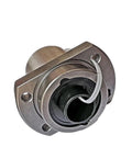 16mm Lead SFE1616 Ball Screw Nut Assembly with Bearing Steel Construction, front view showing mounting sleeve for CNC and 3D printers.