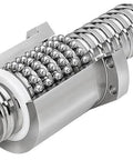 ✝️ 20pcs 16mm Ballscrew SFU1605 RM1605 Anti Backlash Ball Screw, Length 285.75mm 5mm Pitch with Metal Nut, close-up view