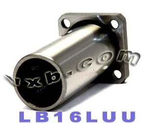 16mm Long Square Flanged Bushing Linear Motion LMK16LUU LBK16LUU - VXB Ball Bearings