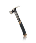 Finish Nailing Hammer 16 Oz Rip Claw Smooth Face With Shock Absorbing Grip For Precise Nail Driving In Finish Work Trim Cabinetry And Framing Tasks Built For Pros And Serious DIYers Ballistically Balanced Head Magnetic Nail Starter