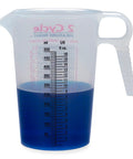 Two Stroke Oil Measuring Cup 16 Oz Mixing Pitcher With 15 In 1 Ratio Conversion Chart for precise fuel mixing in power tools.