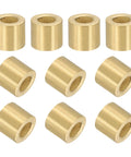 Image of 16 Pcs Self Lubricating Sintered Bronze Sleeve Bearings 5mm Bore 9mm Outer Diameter 8mm Length displayed in two rows.