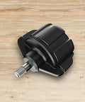 Three Pack 17mm Ball Joint Socket To 1/4 Inch 20 Screw Mount Adapter For Tripods on wooden surface