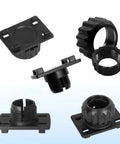 4 Pack Replacement Tightening Nuts With Button Lock For 17mm Ball Joint Mount Socket for Car Phone Holders and GPS