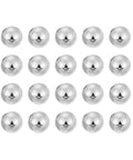 20 Pieces 17mm Solid Chrome Steel Bearing Balls G16 Precision Grade for Ball Bearings Machinery Automotive and DIY Projects