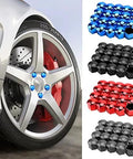 17mm 20 Piece Wheel Nut Cap Set Anti Rust Protection Covers for Car Wheel Nuts and Hubs Screw Caps in multiple colors