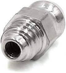 1/8"- 27 Straight Zerk Grease Fitting - Nipple Fittings - Buy Bearings online - Fast US Shipping