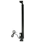 DasMarine 18-inch black linear actuator with mounting bracket and DC motor