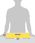18 Inch Sheet Metal Folding Tool for HVAC Bending and Forming Metal with Dual Folding Depths, shown on a table with dimensions.