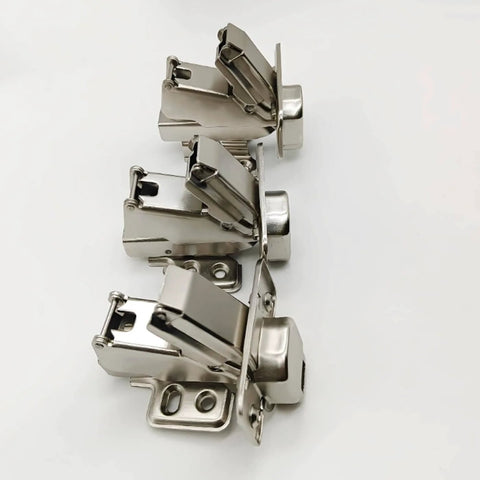 4pack 180 Degree Kitchens Cabinet Corner Cabinet Door Hinge, 180 Degree Hidden Cabinet Door Hinge Suitable for Frameless cabinets