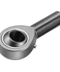 Rod End Bearing POSB4 Inch Series Insert Type with Right Hand Male Thread, 1/4 in bore, 3/4 in diameter, zinc chromate, side view