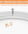 TamBee 18-inch lazy Susan base, aluminum turntable with mounting screw through hole