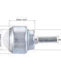 18mm Ball Transfer Bearing Unit With Nylon Ball And Bolt Fixing 360 Degree Rotation For Smooth Movement Each Unit With 44 Lb Load Capacity