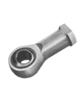 Single Rod End Insert PHSB8 Inch Series with Female Right-Hand Thread, zinc chromate finish, showing 1/2 in bore.