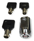 19mm Tubular Roll-Up Lock Cylinder with 1 Cylinder and 3 Keys delivers secure, rapid access for roll-up doors in storage facilities.