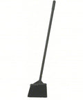Lobby broom, Sam brand, 35-inch overall length with black plastic handle and broom head