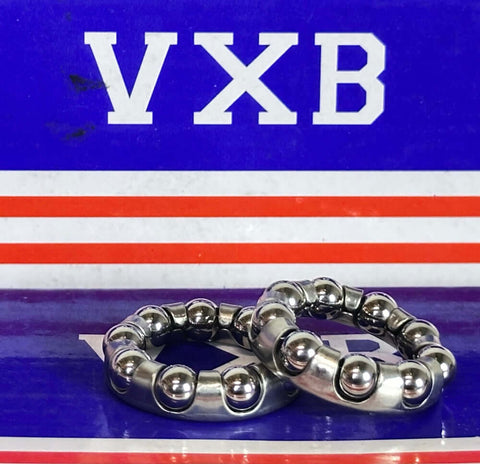 1-Pair Bicycle Rear Wheel Axle 1/4" x 9 Ball Bearing Cages - Buy Bearings online - Fast US Shipping