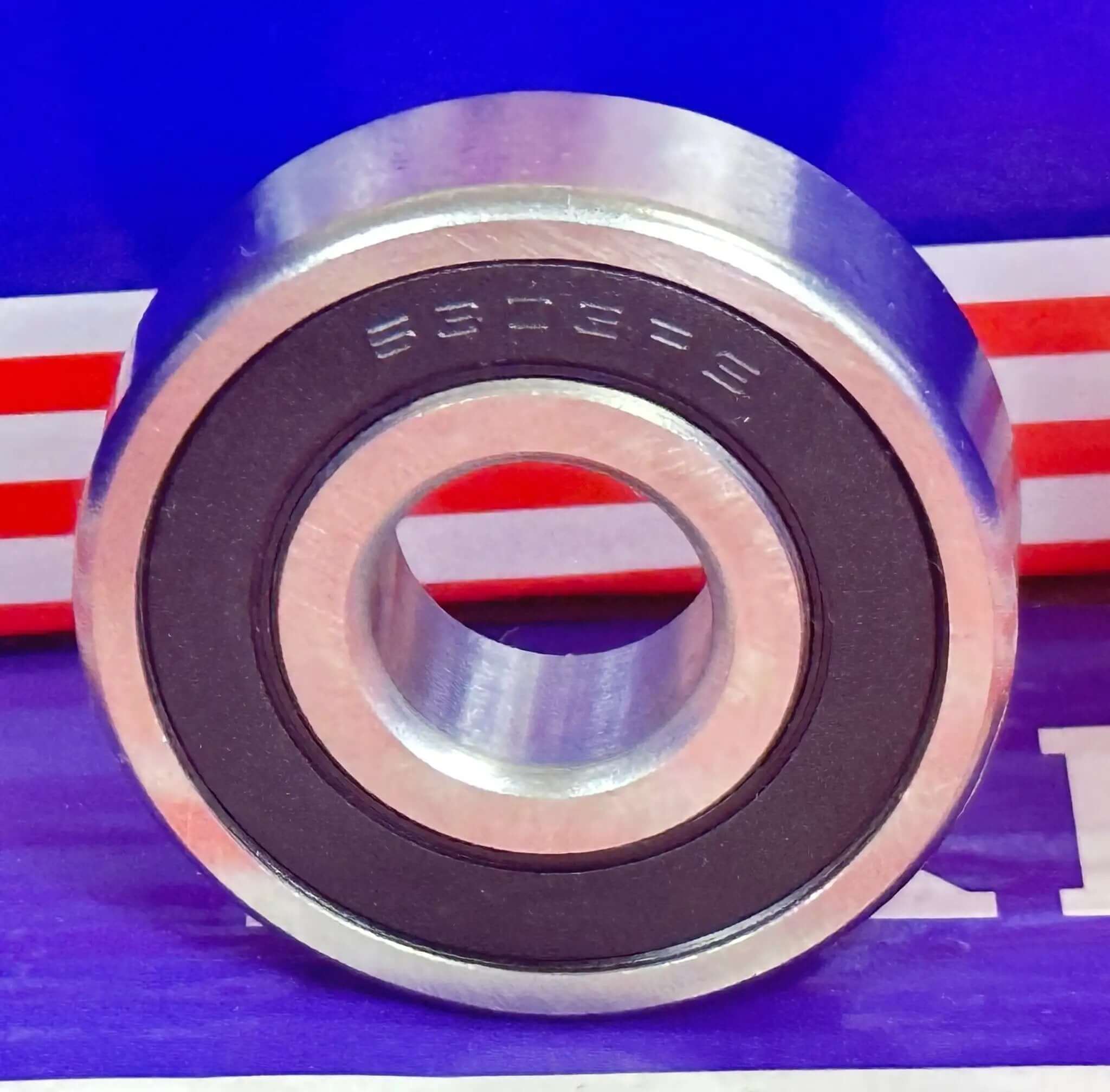 6303UU Sealed Ball Bearing 17x47x14mm Chrome Metal ✓