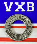 TC1427 Needle Roller Thrust Bearing 7/8" x 1-11/16" x 5/64" inch displayed on colorful background