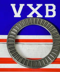 TC2435 Thrust Needle Roller Bearing 1-1/2" x 2.188x5/64" inch front view on colorful packaging