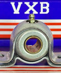 5/8 BEH10G Extra Strength Pillow Block Mounted Bearing with 13-gage steel, grease fitting, designed for machinery use.