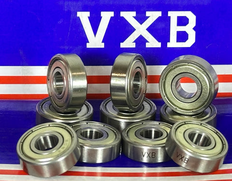 10-Pack Electric Motor Quality 608ZZ EMQ Ball Bearing