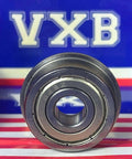 F628ZZ 8x24x8mm Shielded Miniature Flanged Bearing - Buy Bearings online - Fast US Shipping